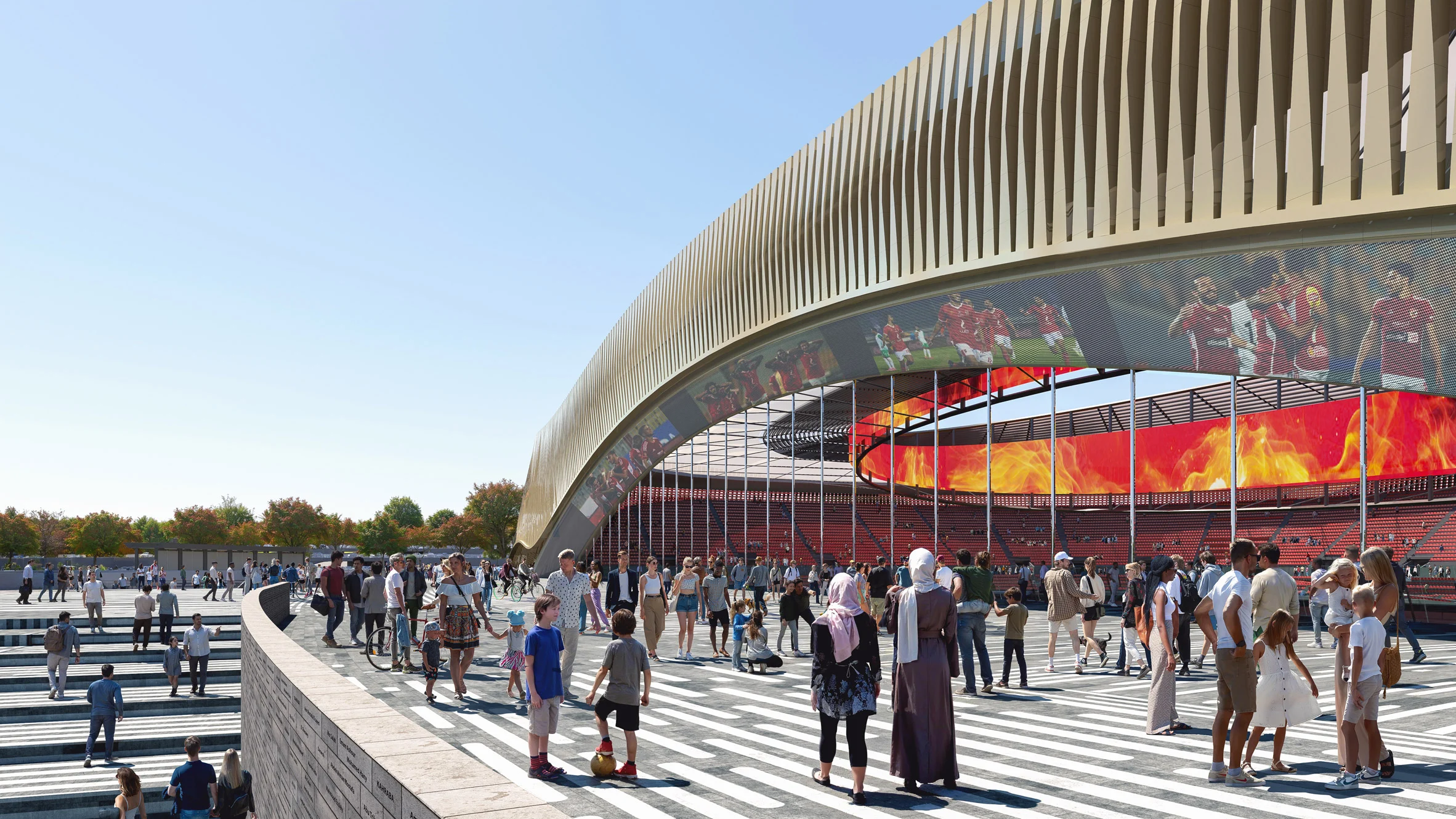 al ahly football stadium gensler cairo dezeen 2364 col 4