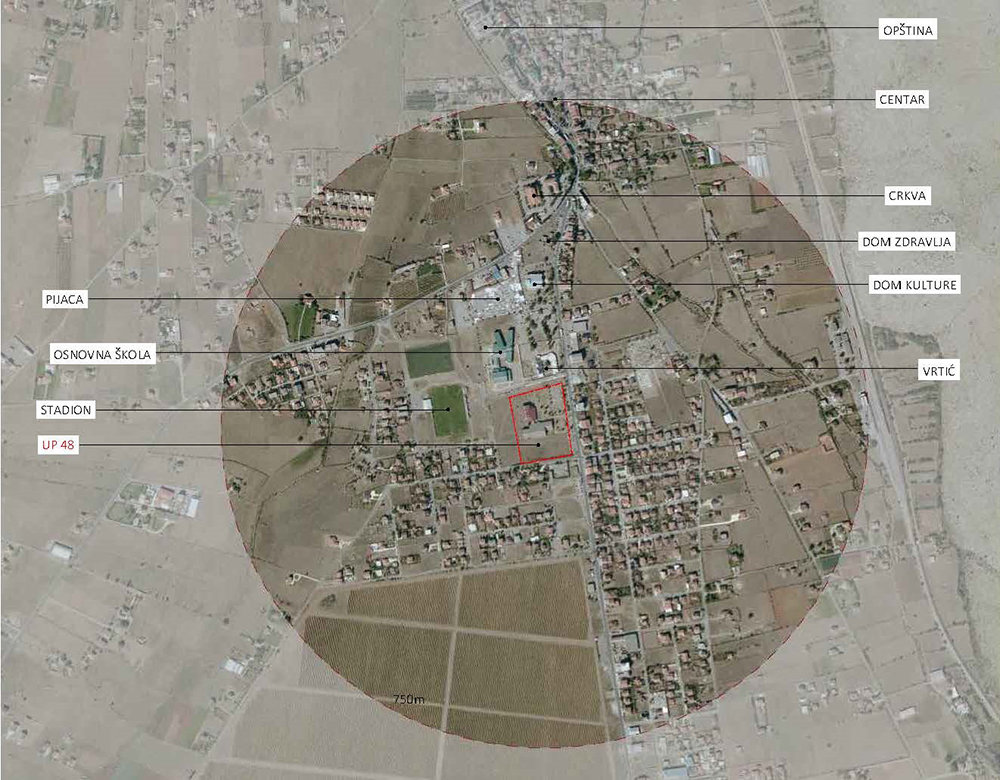 Šira lokacija predmetnog zahvata