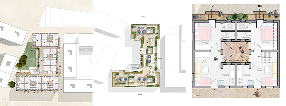 14 rendering of ground floor plan for swapnapurti