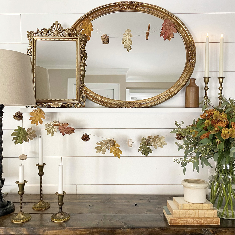 Easy Fall Garland Tap top