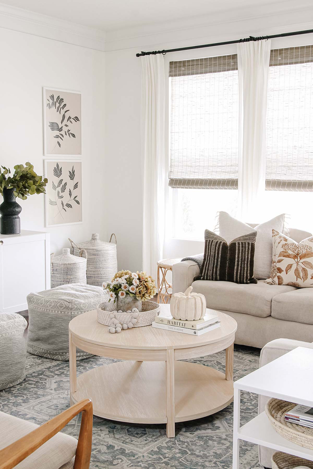 fall living room decor ideas 8380