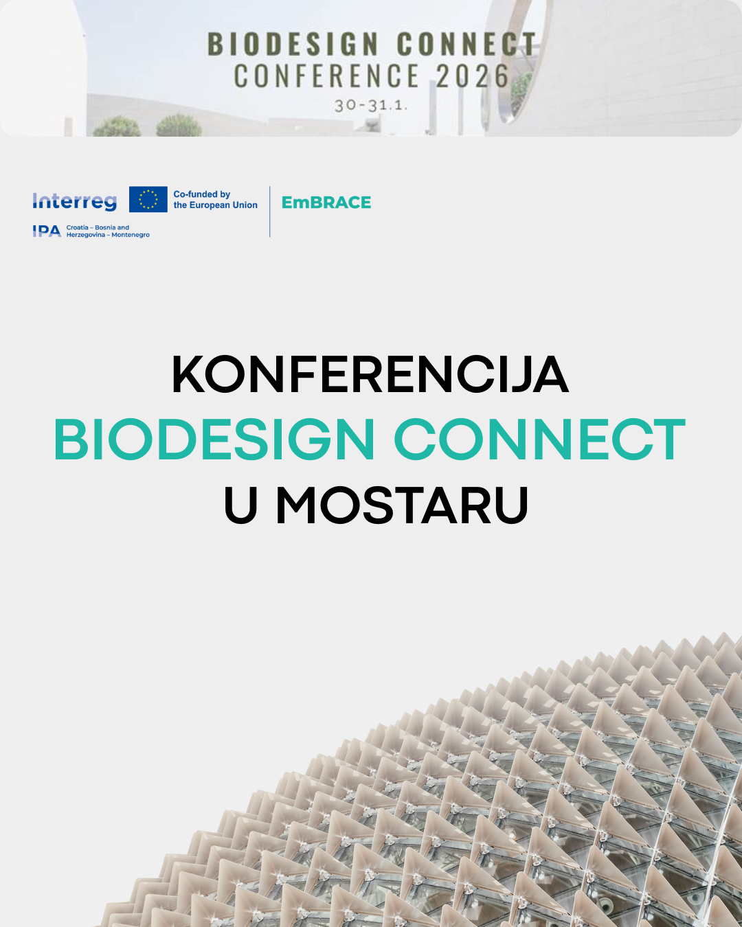 Mostar postaje središte održive arhitekture: Najavljena konferencija 